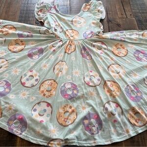 Dot Dot Smile size 7 girls Easter Donuts Empire twirl dress New